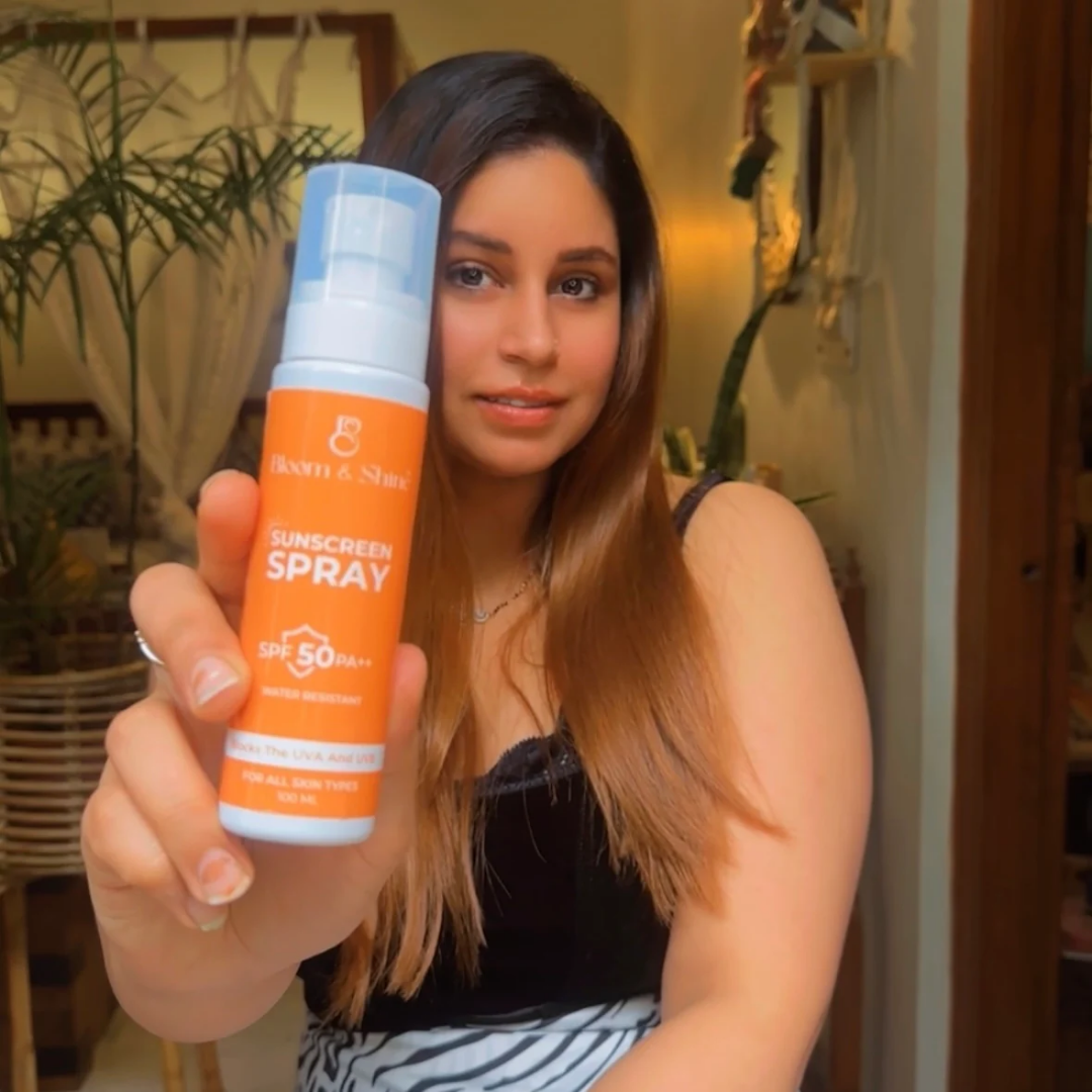 Sunscreen Spray SPF 50 PA++ with Raspberry, Avocado & Goji Berry Extracts – 100 ml