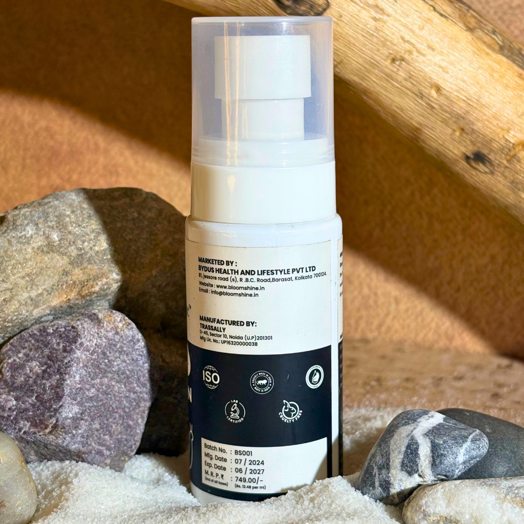 Snail Mucin Face Serum 96% Snail Secretion Filtrate with Multi-Molecular Hyaluronic Acid & Niacinamide – 60 ml