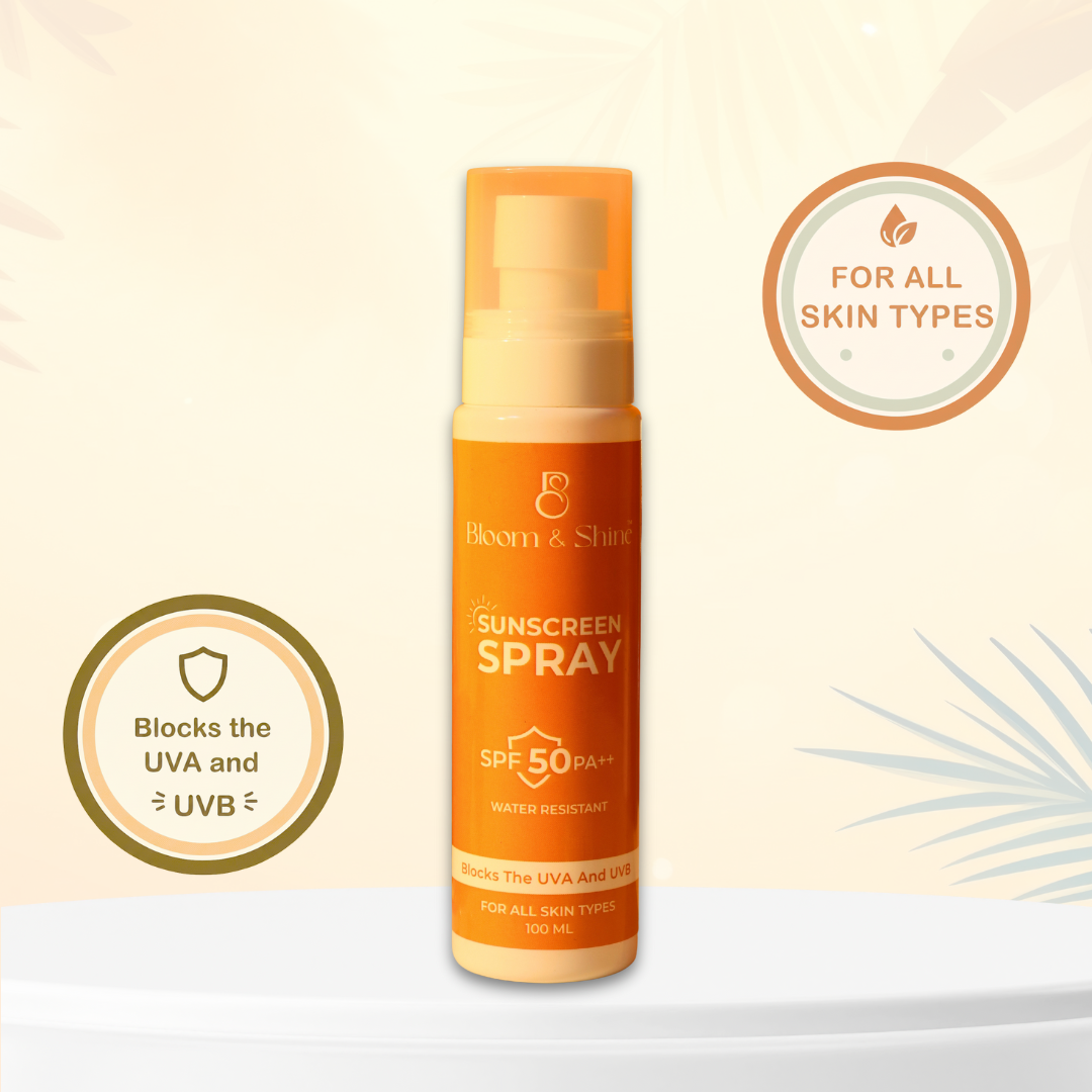 Sunscreen Spray SPF 50 PA++ with Raspberry, Avocado & Goji Berry Extracts – 100 ml