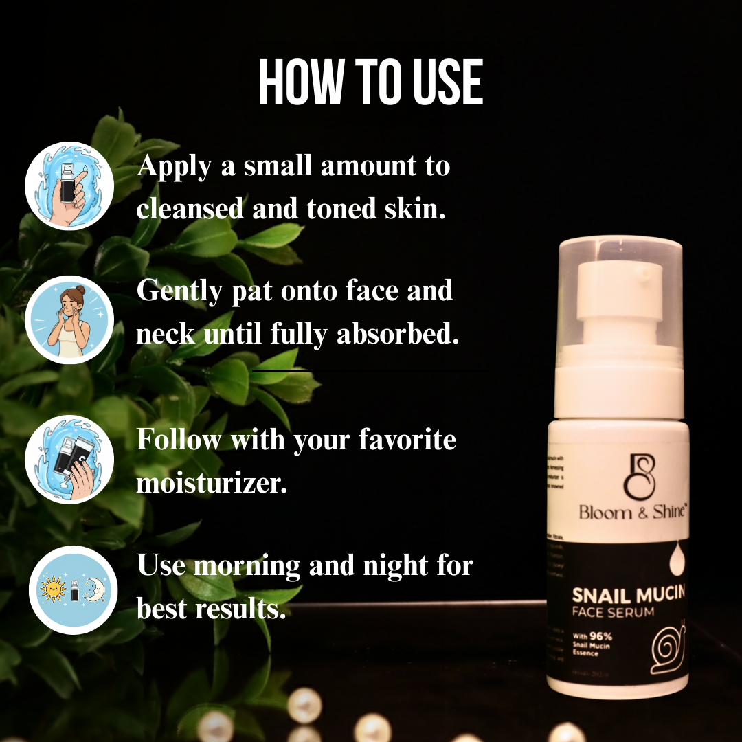 3-in-1 Daily Care Combo: Day Cream + Snail Mucin Face Serum + Intensive Moisturizing Facewash